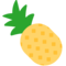 Pineapple emoji on Mozilla